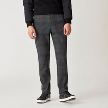 헤지스골프 빅체크 패턴 기모 팬츠 HUPA1D722