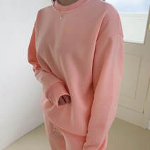 남녀공용 겨울 심플 무지 기모 맨투맨