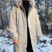 아야모리에 남성용 와일드 하프 패딩 NO6