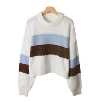 린다샵 여성용 데일리 단가라 니트 NT3438K1B