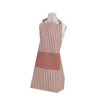 푸르니엘 버티컬 스트라이프 앞치마, 레드, 1개