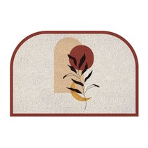 거실인테리어 입구도어 흙발매트 카페트 가로형, 번영의 꽃
