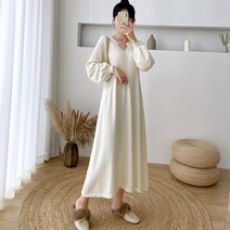 에스텔라 루즈 빅 사이즈 임산부 니트 원피스 sds114