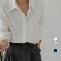 바블링브룩 여성용 베이직 텐셀 셔츠 블라우스