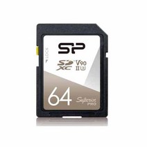 [cgv4d예매권] 실리콘파워 SDXC UHS-2 메모리카드 U3 V90, 64GB