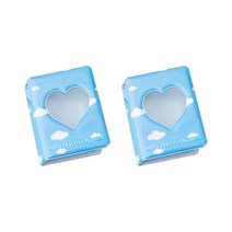 Healingcare 콜렉트북 탑로더 포카슬리브 2p, 01 구름 하트, 20매