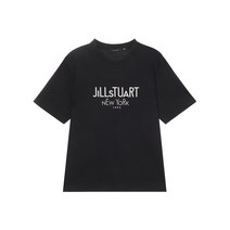 질스튜어트 여성용 로고프린트 면 반팔티셔츠 JSTS2B120