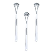 리빙홈디테일 고급 혀클리너 그레이, 3개