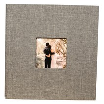 빈템 메모리얼 웨딩 사진 앨범 32.5 x 33.5 cm, type 02 + 블랙, 60매