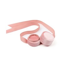더깔끔 코듀로이 악세사리 보관 선물 상자 스몰 링, 핑크, 1개