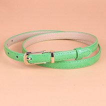 벨르비에 여성용 레인보우 벨트