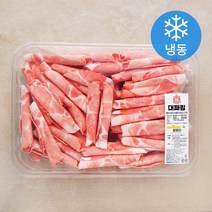 대패킹 네덜란드산 돼지고기 돌돌말이 목살 불고기 / 구이용 (냉동), 1개, 2kg
