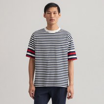 간트 남성용 RW 스트라이프 티셔츠 DG722100232023045