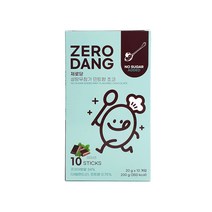 제로당 민트향 초코분말, 20g, 10개
