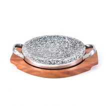 더풀문 양수 불고기 불 돌판 + 목판 22cm, 1개