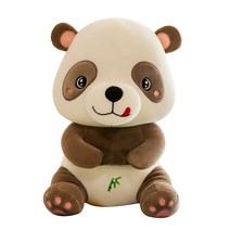 해솔 대나무 빅사이즈 판다 인형, 브라운