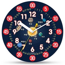 해피바이러스 무소음 교육용 벽시계, 행성순서(HPT2006)