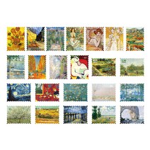 잇홈 빈티지 우표 수집 박물관 DIY 다꾸 스티커 23종 x 2p 세트, E 타입, 1세트