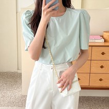 엔비룩 빈퍼프 블라우스