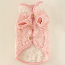 파스텔펫 파스텔 보들 플리스 코트, 핑크