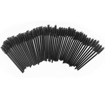 다크니스 일회용 마스카라 브러시, 블랙, 50개