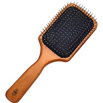 L3N 정전기방지 비치우드 쿠션 철핀 브러쉬, 1개, 혼합색상