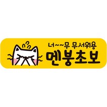 제제데코 칼라 고휘도 반사 자석 초보운전 스티커 A280 280 x 80 mm, AC019, 1개