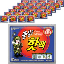 충성 포켓용 핫팩 중형 100g, 50개