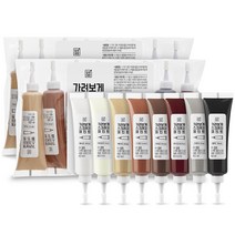 깔끔대장 가려보게 스크래치 페인트 8종 x 2p 세트, 혼합색상