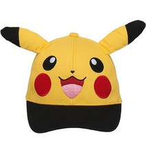 포켓몬스터 아동용 피카츄 페이스 모자