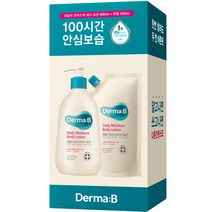 더마비 데일리 모이스처 바디로션 400ml + 리필 250ml 세트, 1세트