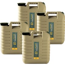 코멕스 다용도 캠핑물통 20L, 밀리터리 그린, 4개