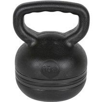 아리프 블랙라인 케틀벨, 블랙, 14kg, 1개