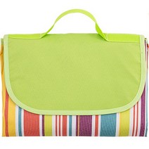 방수 방습 피크닉 매트 접이식 돗자리, 스트라이프