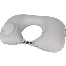 셀리빙 손쉬운 휴대용 에어 목쿠션, 그레이