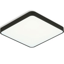 가온엘이디 시스템 LED 방등 60W, 블랙(등), 전구색(색상온도)