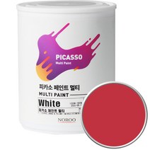 노루페인트 피카소 페인트 멀티 1L, 레드립스 SP5190