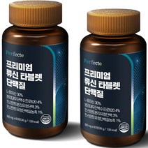 퍼펙토 프리미엄 류신 타블렛 단백질 36g, 2개