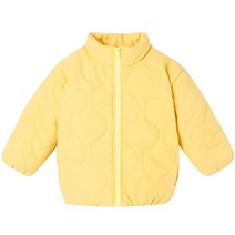 오즈키즈 유아용 버터 크로플 누빔 패딩 점퍼
