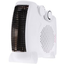 스벤 미니 전기 온풍기 히터, SVH-520F, 화이트 + 블랙
