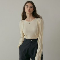 리올그 여성용 DRO CUTTING LINE 티셔츠