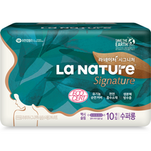 라네이처 시그니처 맥시슬림 수퍼롱 오버나이트, 패드형, 10개입, 1개