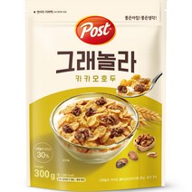 동서 포스트 카카오 호두 그래놀라, 300g, 1개