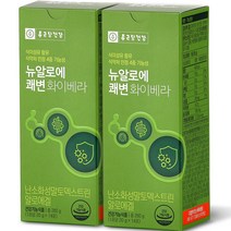 종근당건강 뉴알로에 쾌변 화이베라 14p, 2개, 14스틱, 280g