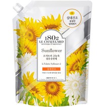 르샤트라1802 실내건조 고농축 섬유유연제 선플라워 리필, 1.6L, 1개