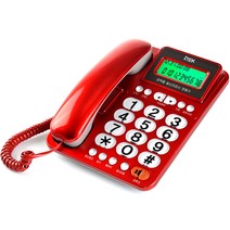 아이텍 강력벨 빅버튼 유선 전화기, IK-500