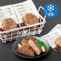삼원가든 한돈 한우 떡갈비 2장 (냉동), 3개, 160g