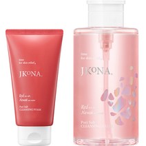 제이코나 퓨리 솔트 클렌징 워터 500ml + 클렌징 폼 250ml 세트 2종, 1세트