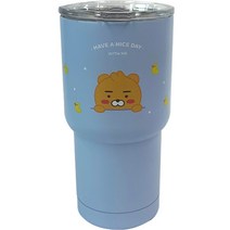 리틀프렌즈 LF 스텐 이중 텀블러, 600ml, 리틀 라이언