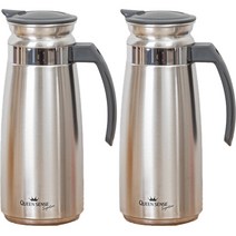 퀸센스 시그니처 스텐물병 2P, 스텐, 1.3L